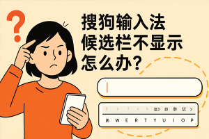 搜狗输入法不显示候选词？3 分钟恢复正常输入